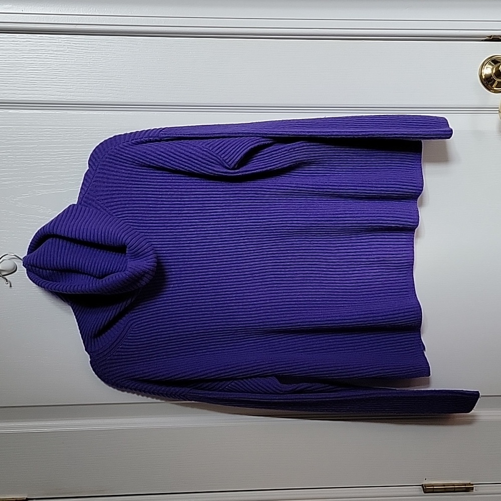 Banana Republic Italian Wool-Cashmere Cowl Neck Sweater